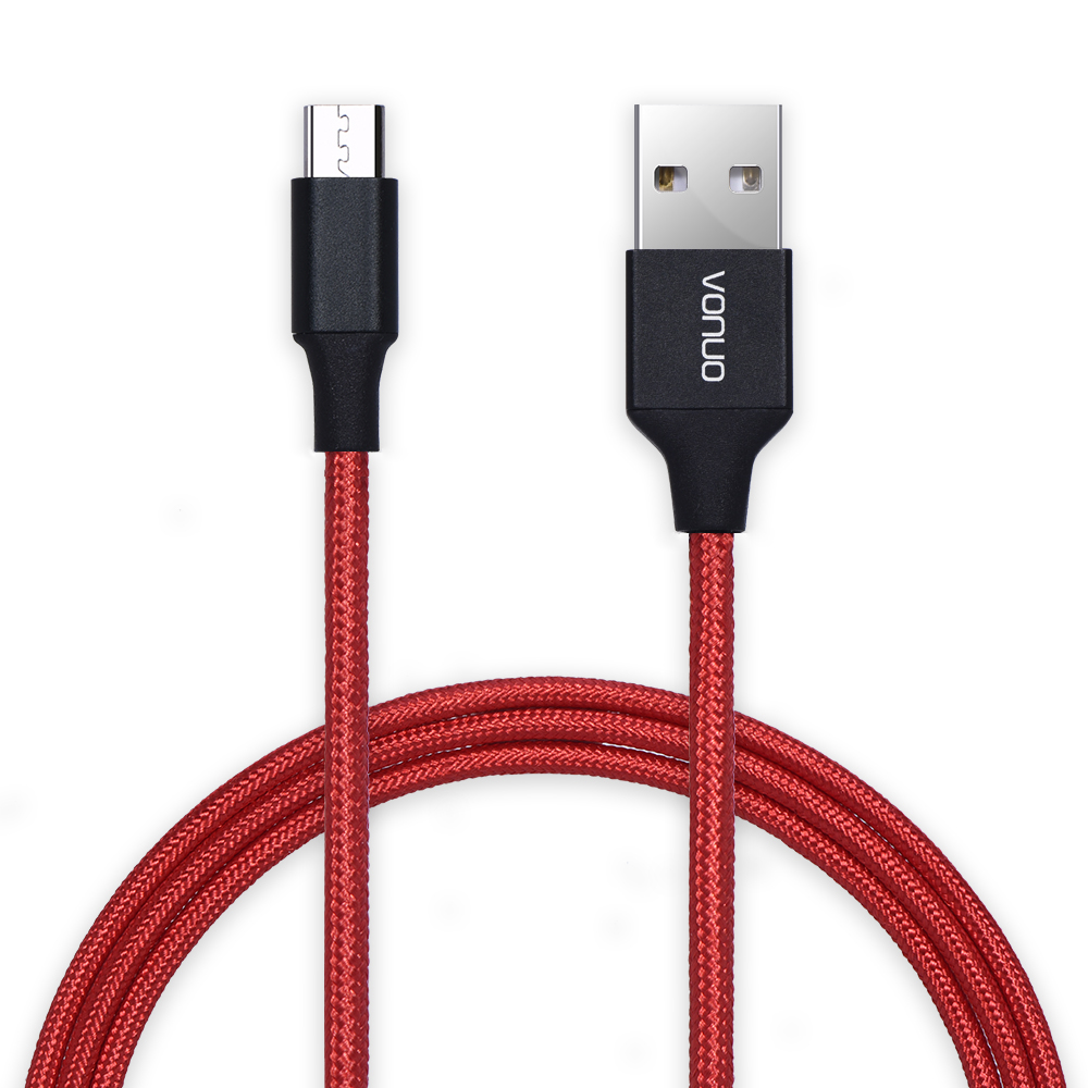 Micro-USB Datenkabel 100cm,Rot