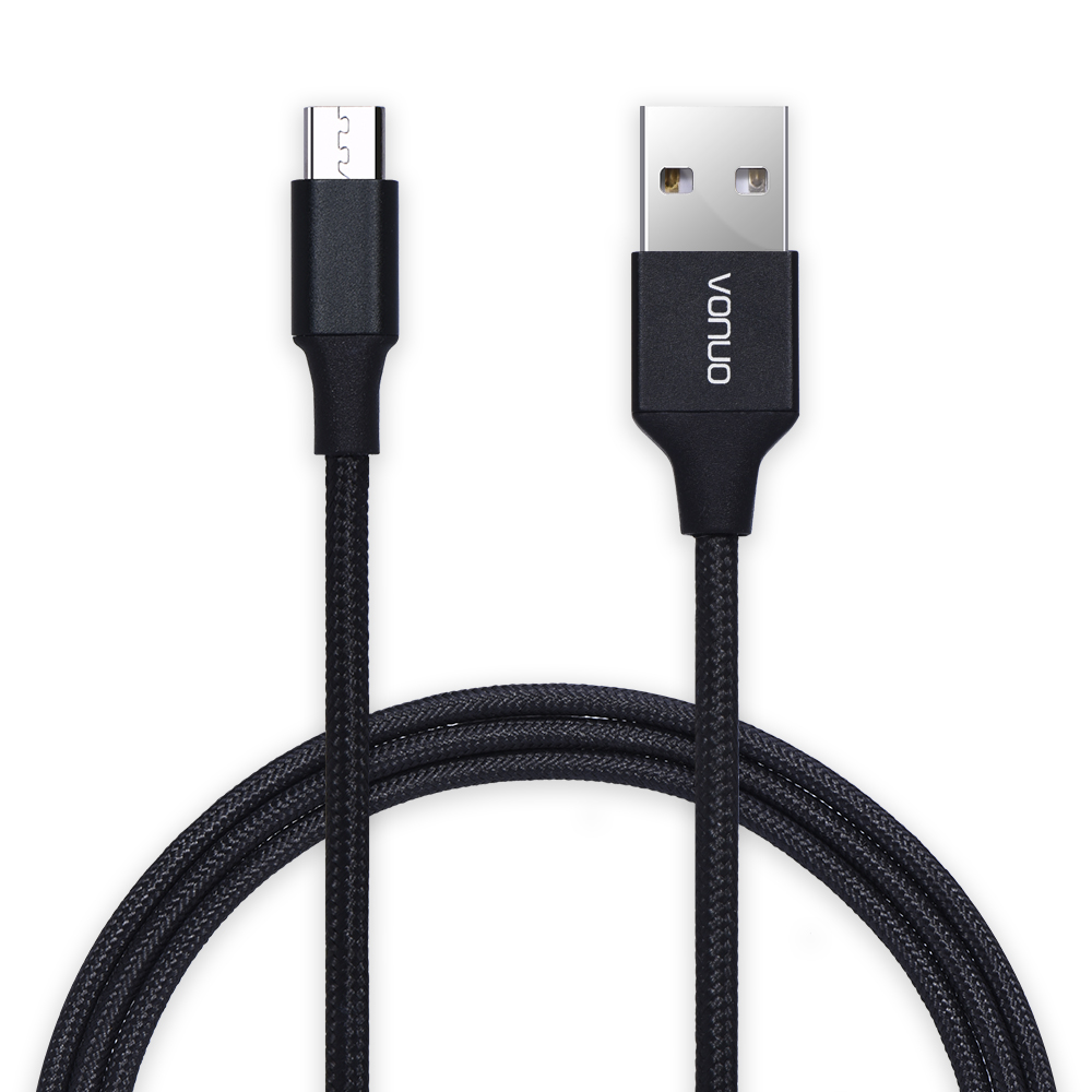 Micro-USB Datenkabel 1 m, Schwarz