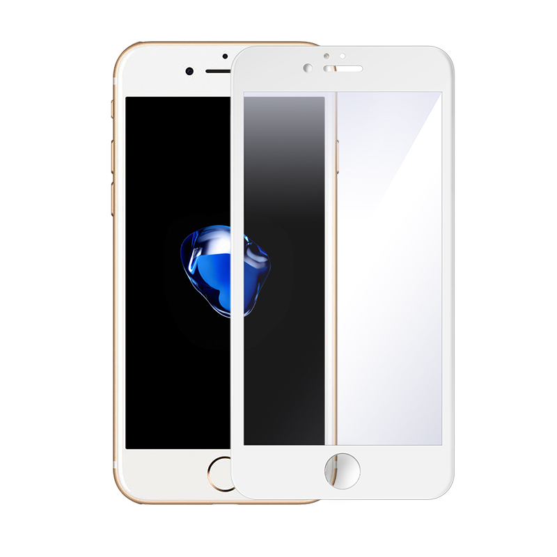 Displayschutzglas Panzerglas für iPhone 6 / 6s - White