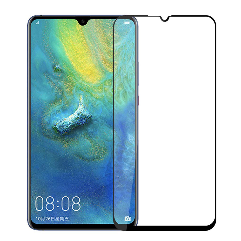 Displayschutzglas Panzerglas für HUAWEI mate 20 X-Schwarz